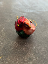 Load image into Gallery viewer, Hand Blown Thomas Pacconi Cardinals in Nest Ornament
