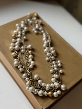 Load image into Gallery viewer, Vintage Stella &amp; Dot Gabriella Pearl Necklace
