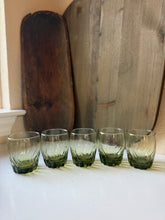 Load image into Gallery viewer, MCM Anchor Hocking Ivy Swirl Low Ball Glass Set
