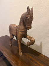 Load image into Gallery viewer, Handcarved Wooden Horse
