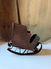 Load image into Gallery viewer, Rusty Metal Christmas Sleigh
