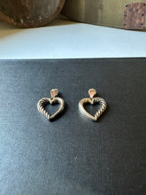 Load image into Gallery viewer, Vintage Heart Earrings
