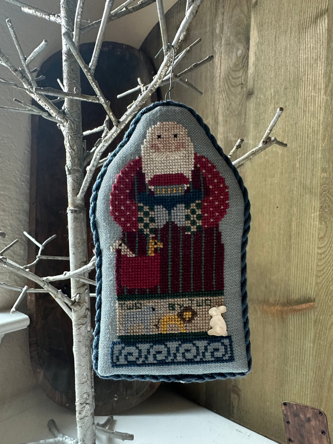 Noah's Ark Santa Ornament