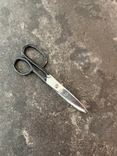 Load image into Gallery viewer, Vintage Black Desk Scissors
