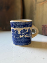 Load image into Gallery viewer, Vintage Blue Willow Ironstone Mug
