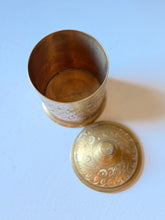 Load image into Gallery viewer, 1960s Brass Etched Indian Cigarette Holder

