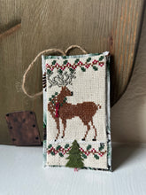 Load image into Gallery viewer, Counter Cross Stitch Reindeer
