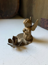 Load image into Gallery viewer, Brass Angel Candle Holder
