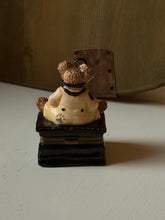 Load image into Gallery viewer, Boyds Bears Bearmoge Hinged Trinket Box
