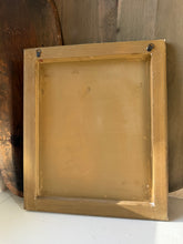 Load image into Gallery viewer, Ornate Floral Painting on Framed Wood Panel
