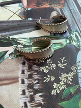 Load image into Gallery viewer, Silver Toned Half Loop Earrings
