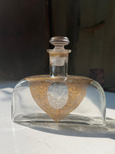 Load image into Gallery viewer, 1950S French Gilt Glass Perfume Bottle

