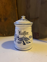Load image into Gallery viewer, Vintage German Blue Onion Coffee Canister
