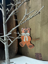 Load image into Gallery viewer, Sitting Teddy Ornament
