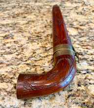 Load image into Gallery viewer, Indian Steel Dagger In Wooden Hand-Carved Scabbard
