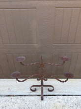 Load image into Gallery viewer, Wrought Iron Candle Holder
