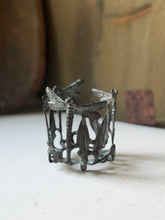 Load image into Gallery viewer, Brass Dragonfly Candle Holder
