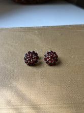 Load image into Gallery viewer, Red Rhinestone Earrings
