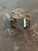 Load image into Gallery viewer, Artisan Silver Braided Cuff
