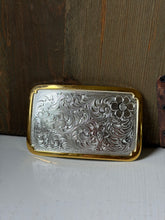 Load image into Gallery viewer, Gold &amp; Silver Western Belt Buckle
