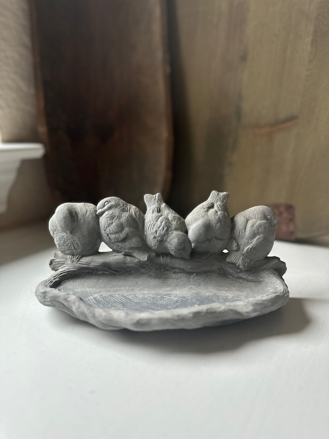Hanging Concrete Bird Feeder