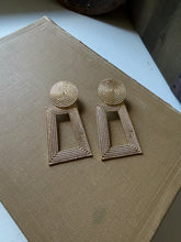 Load image into Gallery viewer, Gold Geometric Earrings
