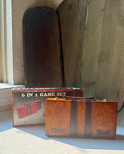Load image into Gallery viewer, Vintage 6 in 1 Traveling Game Set
