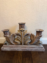 Load image into Gallery viewer, Rustic Chippy Candelabra
