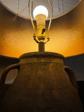 Load image into Gallery viewer, Artisan Like Earthy Worn Vessel Lamp
