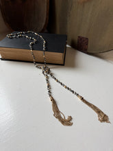 Load image into Gallery viewer, Crystal Beaded Lariat Necklace
