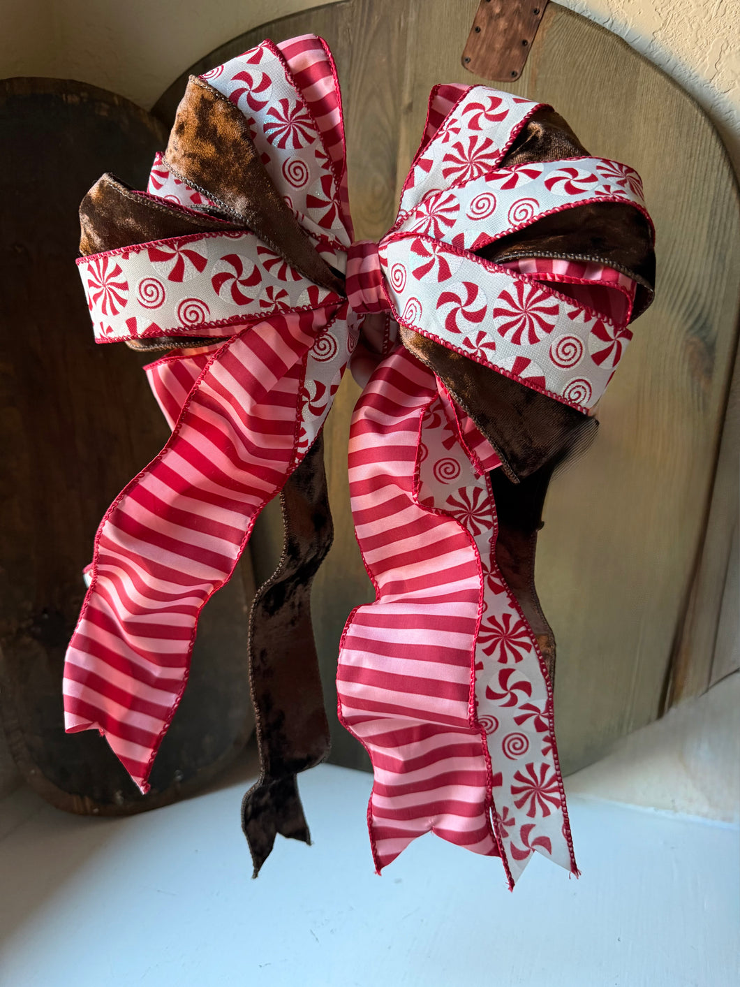 Gingerbread Bow Topper