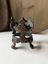 Load image into Gallery viewer, Metal Cross Candle Holder
