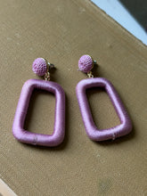 Load image into Gallery viewer, Chico's Lavender Dangle Earrings
