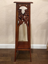 Load image into Gallery viewer, Rosewood Art Nouveau Plant Stand
