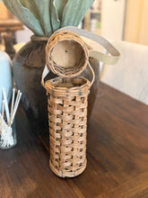 Load image into Gallery viewer, Vintage Hand Woven Wine Bottle Carrier

