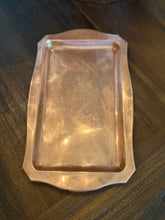 Load image into Gallery viewer, Rectangular Copper Tray
