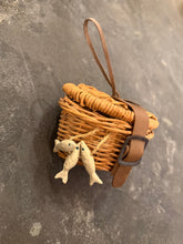 Load image into Gallery viewer, Fishing Creel Ornament
