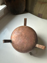 Load image into Gallery viewer, Copper Swedish Cauldron
