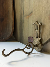 Load image into Gallery viewer, Vintage Brass Valet Hook
