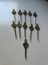 Load image into Gallery viewer, Vintage Brass French Hors D'oeuvre Skewers
