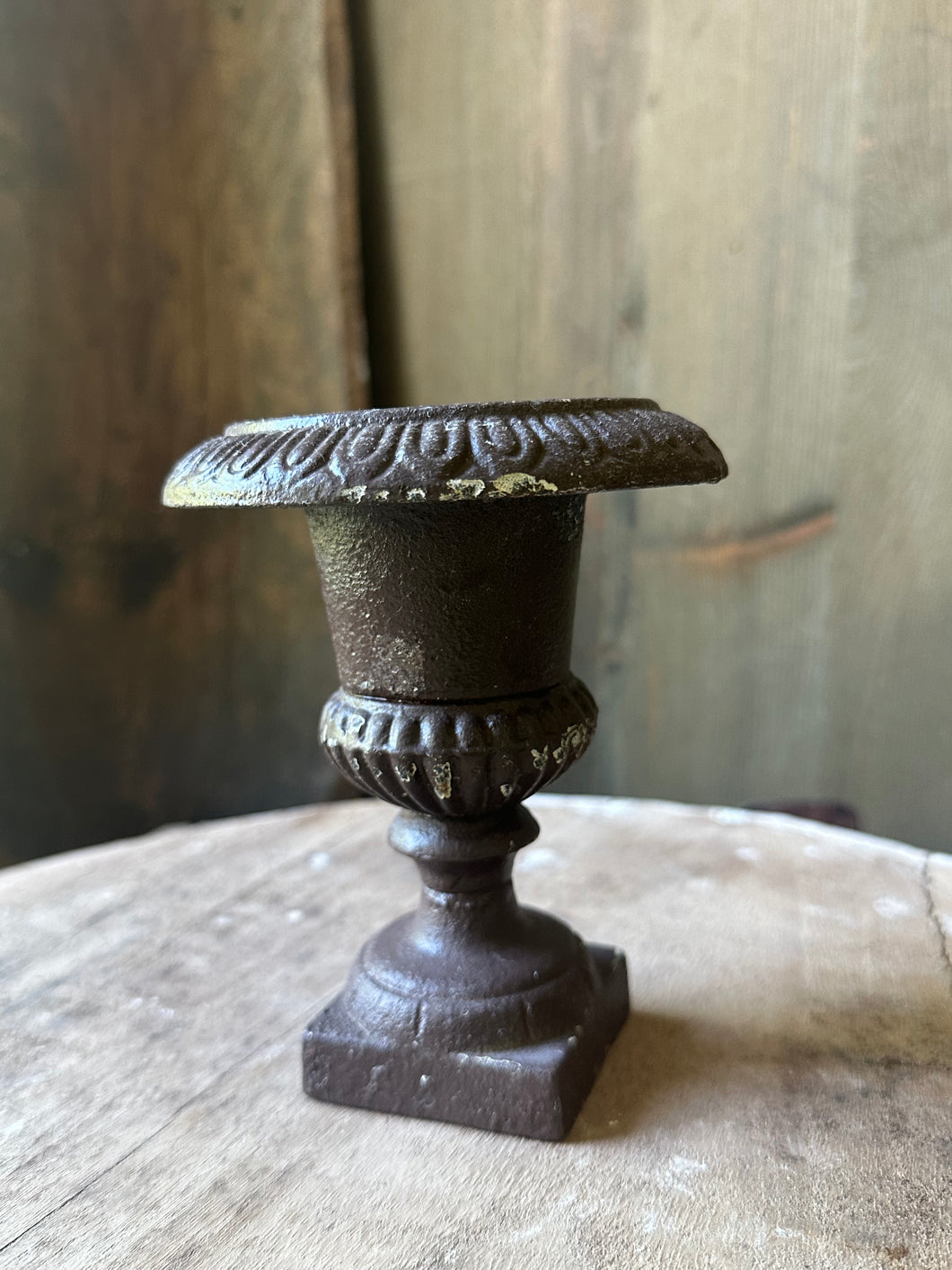 Small Cast Iron Urn
