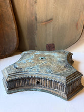 Load image into Gallery viewer, Aged Metal Lamp Salvage Riser
