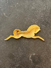 Load image into Gallery viewer, Art Deco Egyptian Revival Leaping Horse Brooch
