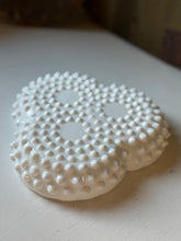 Load image into Gallery viewer, Fenton Milk Glass Hobnail Condiment Dish
