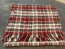 Load image into Gallery viewer, Maroon Plaid Scarf
