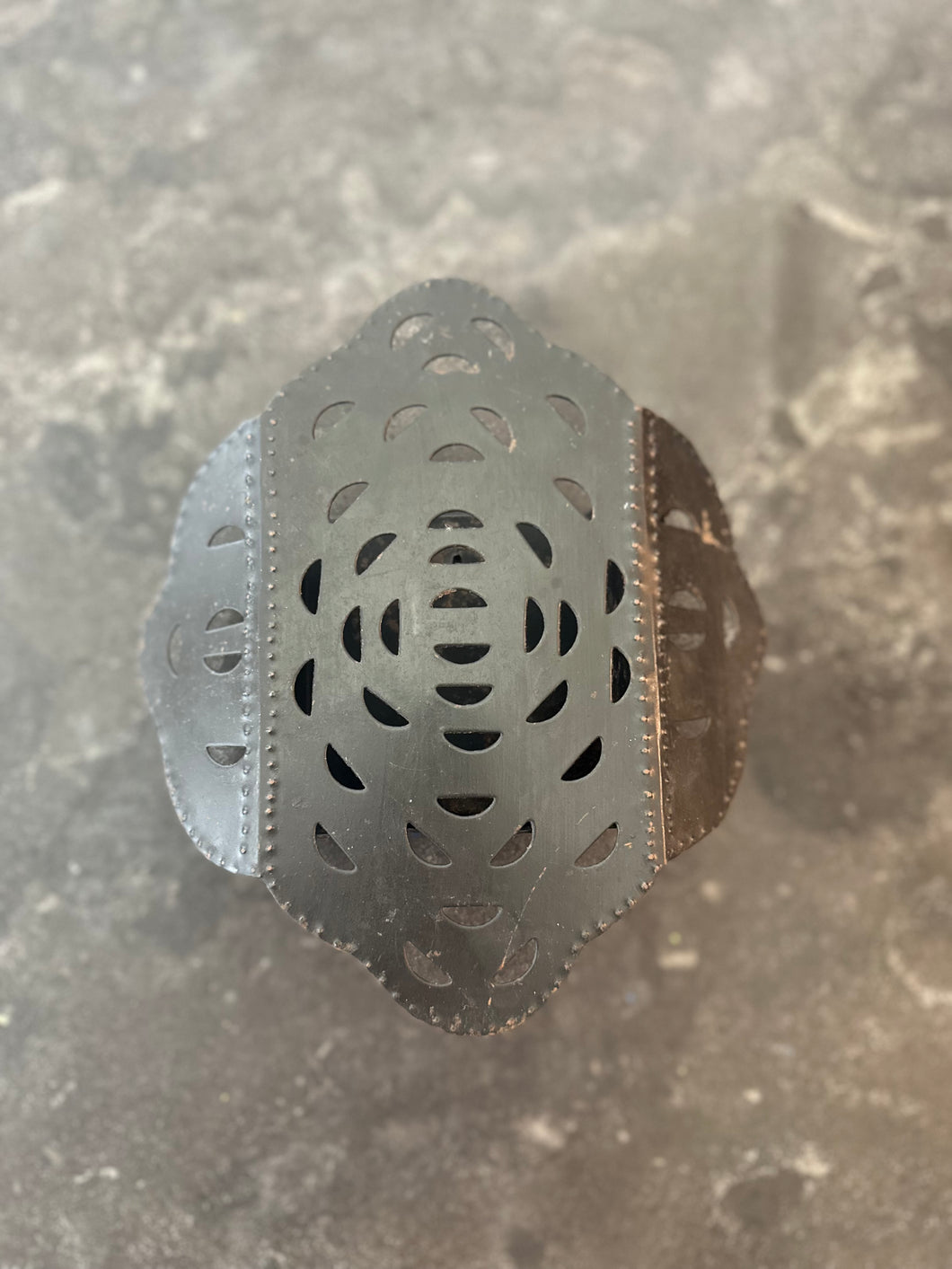 Spanish Metal Candle Holder Sconce