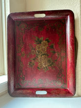Load image into Gallery viewer, Vintage Metal Tole Tray
