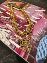 Load image into Gallery viewer, Lion Rampant Miniature Horse Bridle Medallion Necklace
