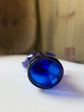 Load image into Gallery viewer, Vintage Cobalt Depression Glass Jewelry Display
