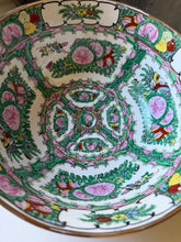 Load image into Gallery viewer, Porcelain Family Rose Medallion Bowl
